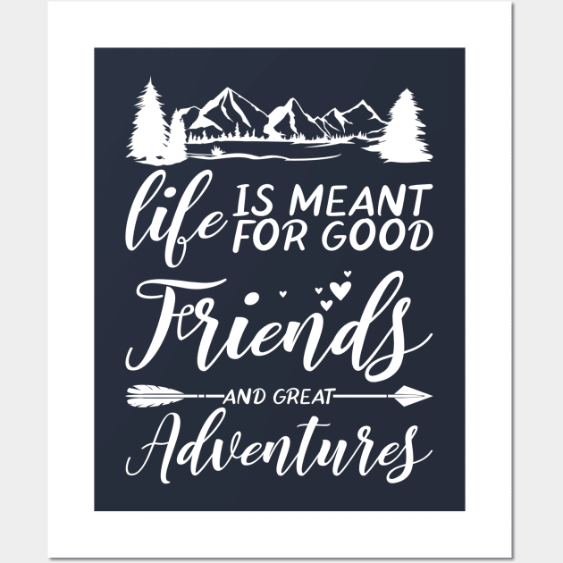 adventure quotes Wall Art by Theblackberry